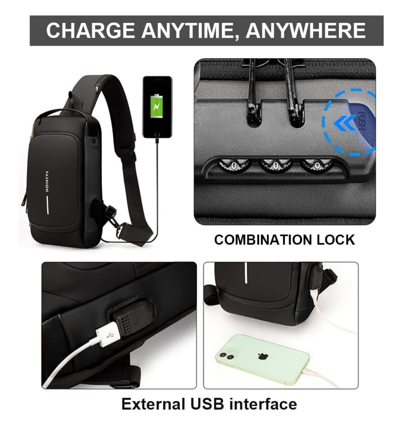 Miniatura 5 de MALETA,MORRAL,MOCHILA,BOLSO ANTIRROBO